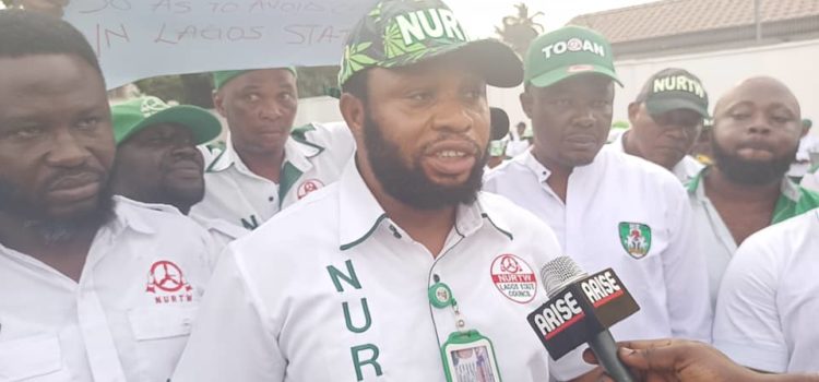 Protest: Lagos State NURTW Storms Lagos House Over Anti-union Activities Of National President