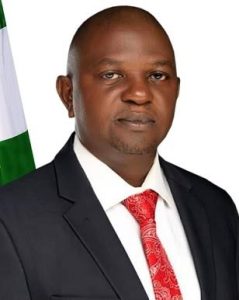 Honorable Minister of the Federal Ministry of Water Resources, Professor Joseph Utsev,